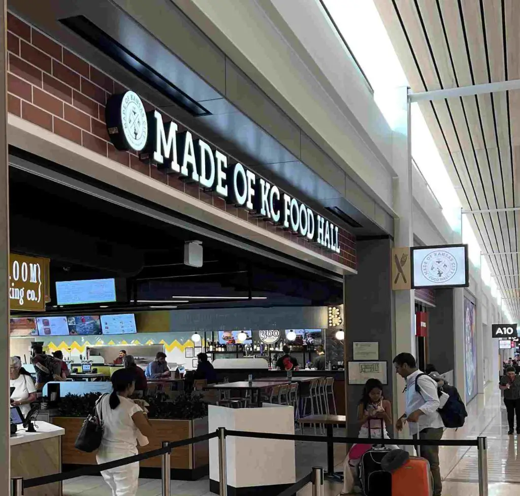Made of KC Food Hall provides food mci airport