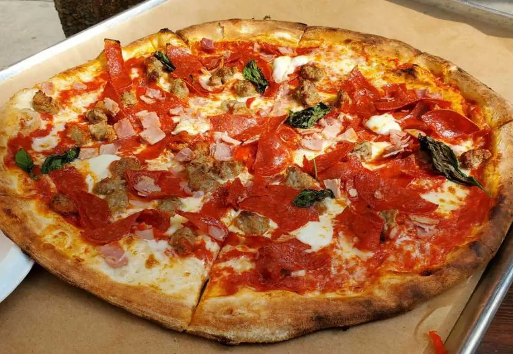 supremo italiano at Cugino Forno in Winston Salem