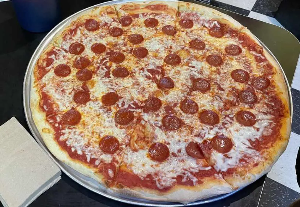 pepperoni Pizza at Pizzeria Di Giovanni in Charleston, South Carolina. Best pizza spots in Charleston