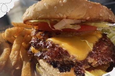 smash burger from Ghost Kitchen in Norfolk VA