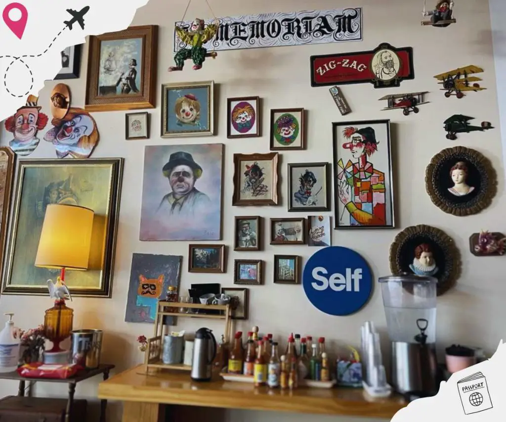 Inside Love Handle in Indianapolis, Indiana