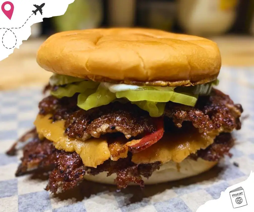 Peanut Butter Bacon Smashburger