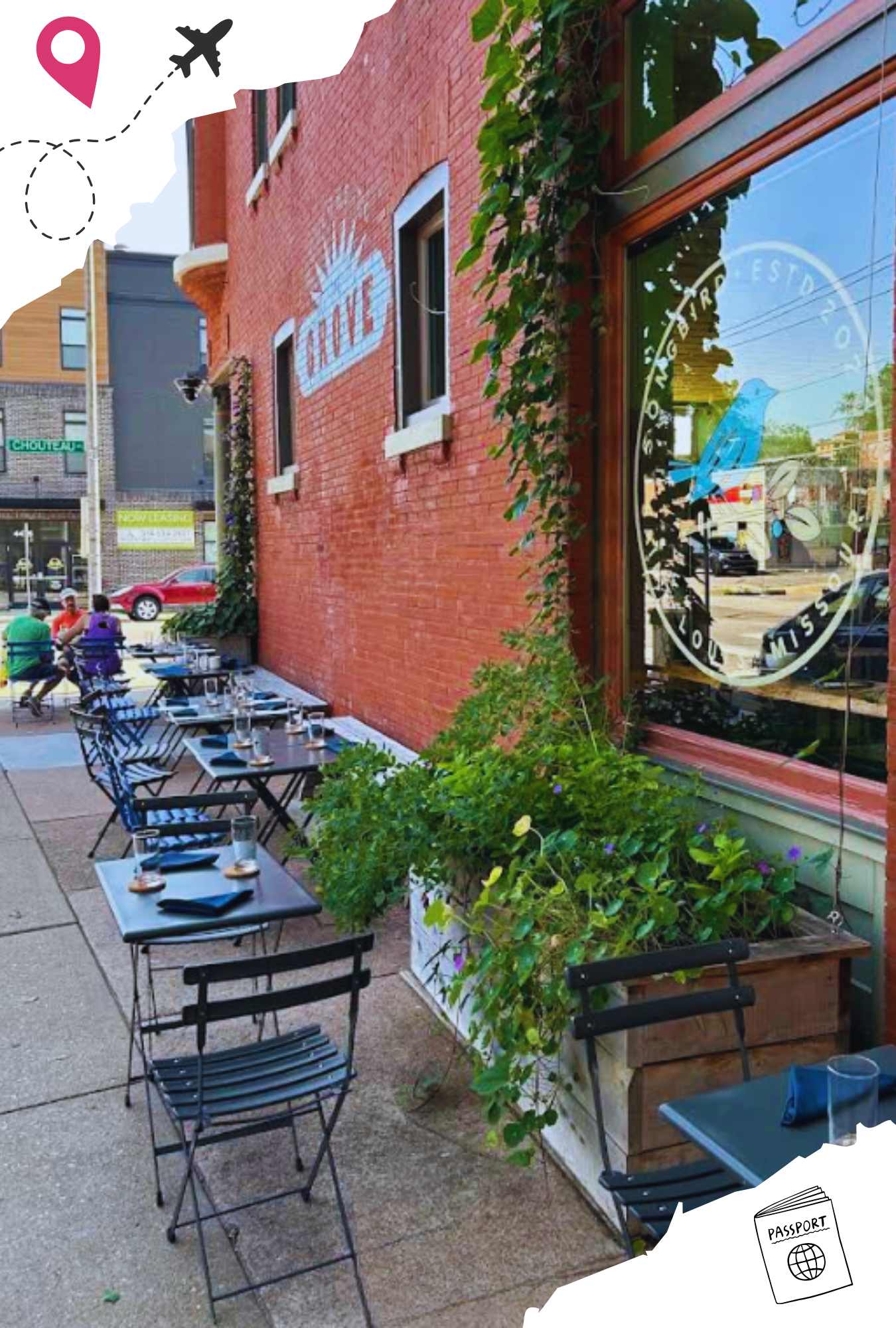 outside patio songbird st. Louis missouri