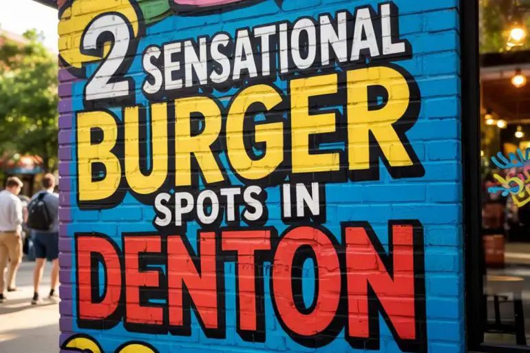 burger spots in Denton texas