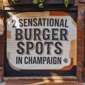 best spots for burgers in Champaign, Illinois