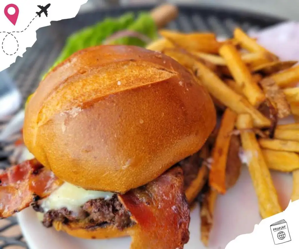 bistro burger at localz bistro in sandy utah