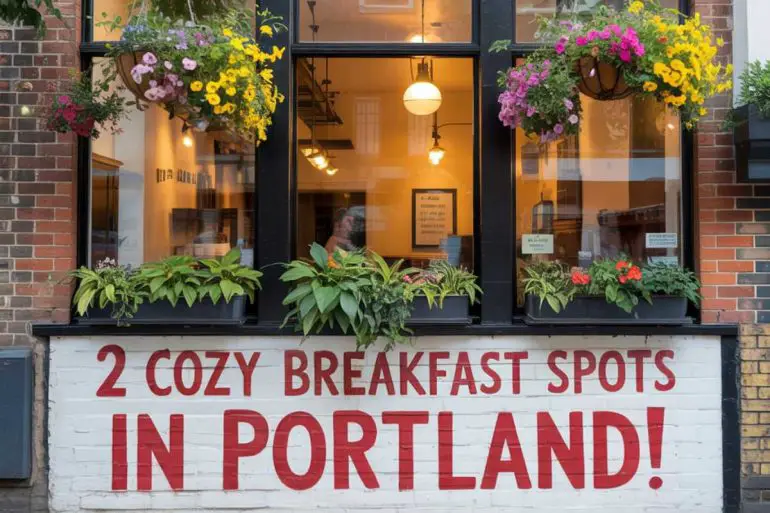 cozy breakfast in Portland oregon