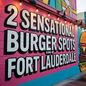 2 burger spots in Fort Lauderdale florida