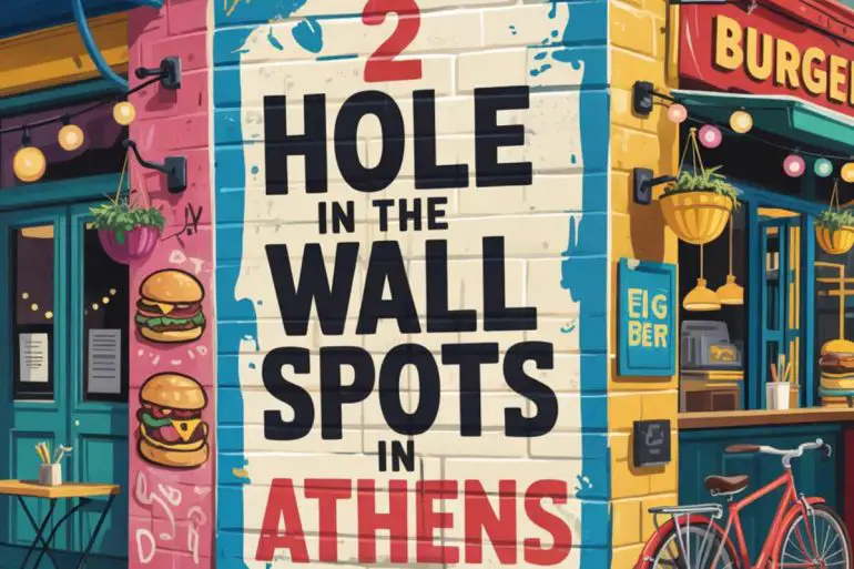 2 hole in the wall spots in athens