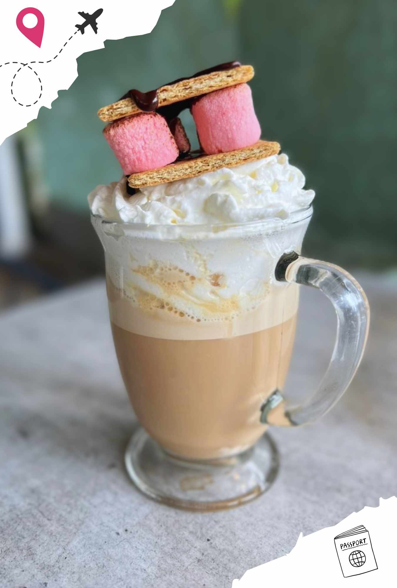 campfire Coffee at Coffee & Culture Bakery in SAn Antonio texas