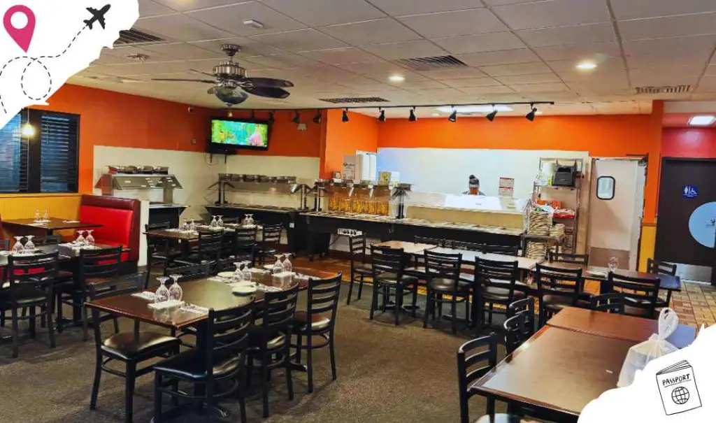 interior, inside of Mt. Everest India's Cuisine in Las vegas