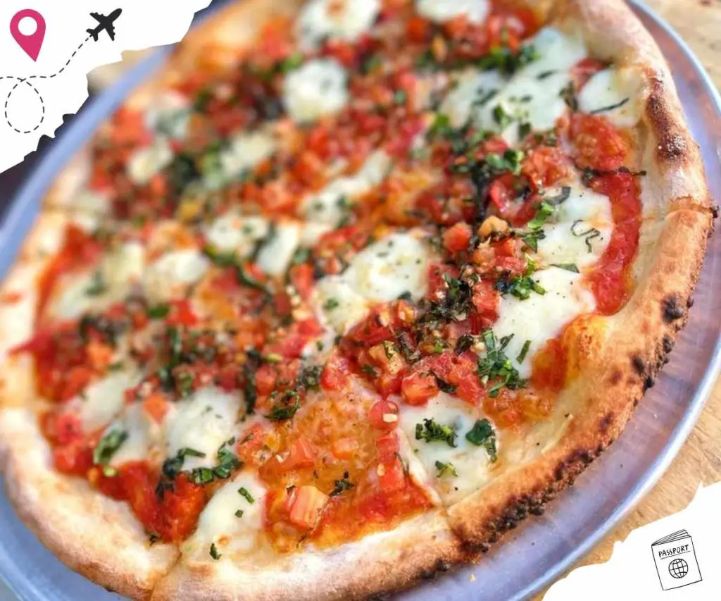 wood fired pizza at Tutte Al Forno in San Francisco bay area california