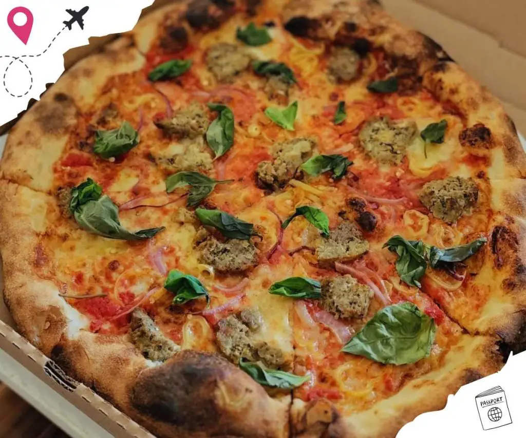 wood fired pizza from st. Francis Apizza in Cincinnati OHio