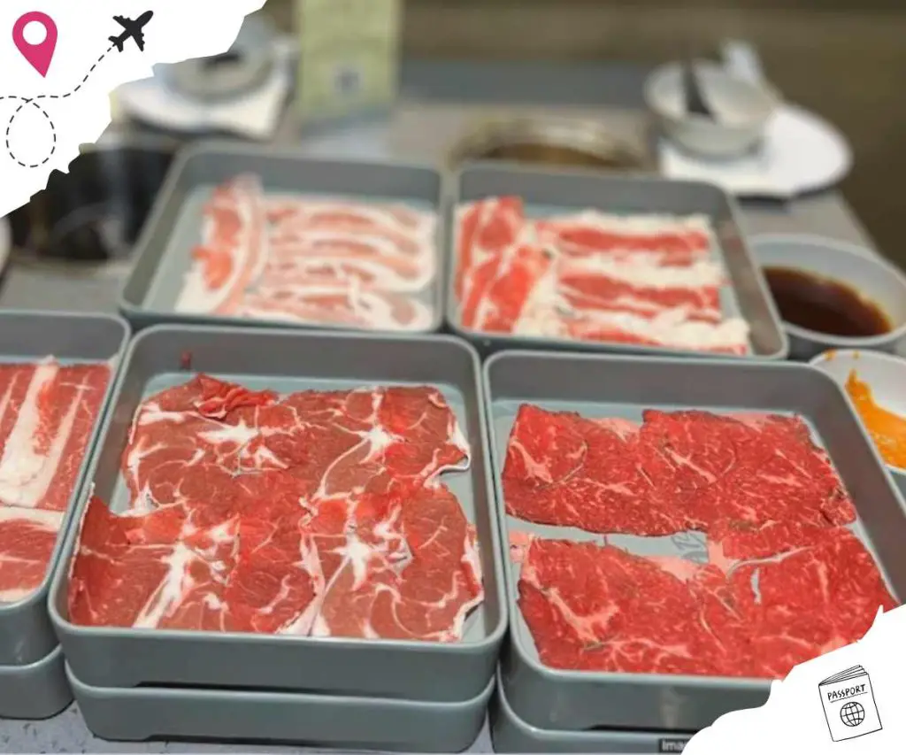 delicious beef cuts at Shabu En in Houston TX