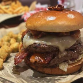 burger at pbody's in Clarksville tn