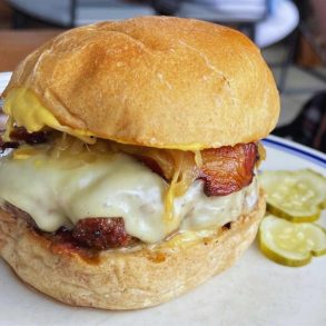 local beef burger at main street meats in Chattanooga tennessee