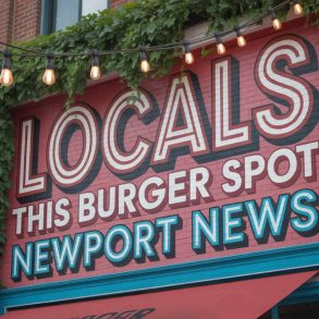second street American bistro in Newport News amazing burgers