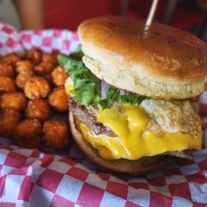 Burger beach hideaway burger spot in corpus christi texas
