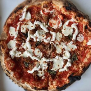 pizza at pupatella in Richmond virginia
