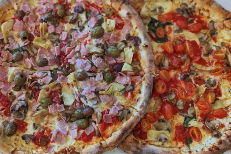 pizza at Positano Pizza Napoletana - Peachtree City georgia