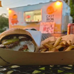 dj's cast iron burgers in Gainesville fl