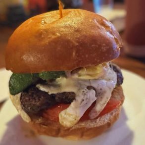 The Abby Burger at Abby Lane in Fraser Michigan
