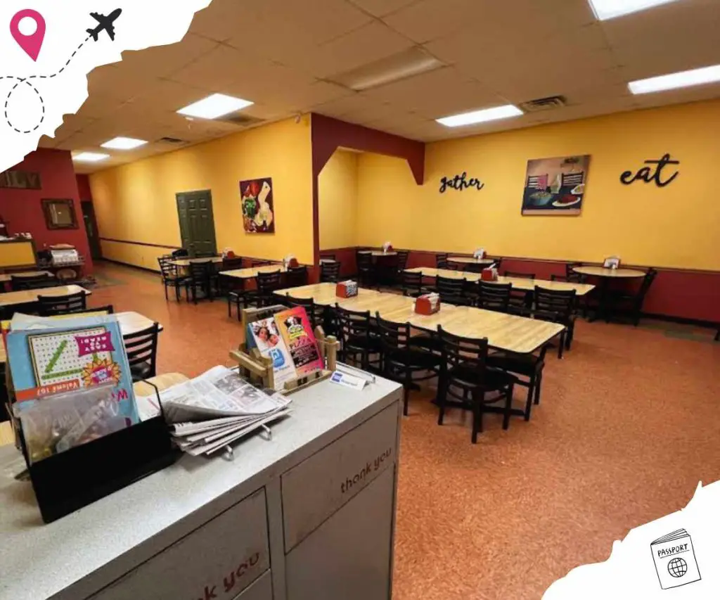 inside decor at raimando's Pizza in Fort Wayne, Indiana