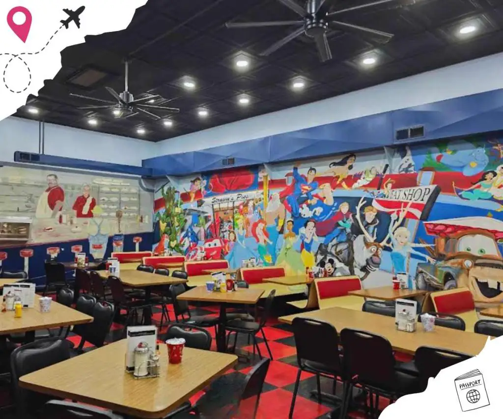 inside strawn's eat shop