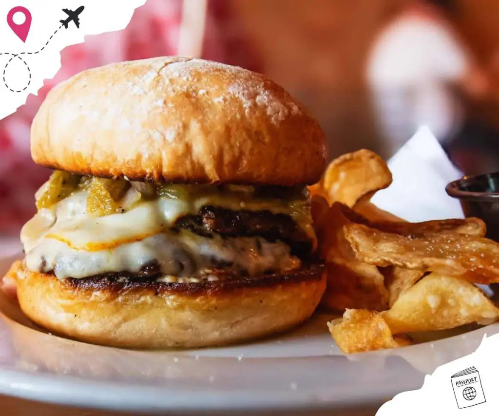 burger at warren's craft burgers in Ogden utah