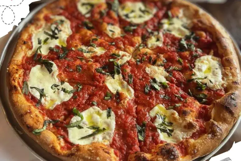 pizza at severinas in Pittsburgh PA