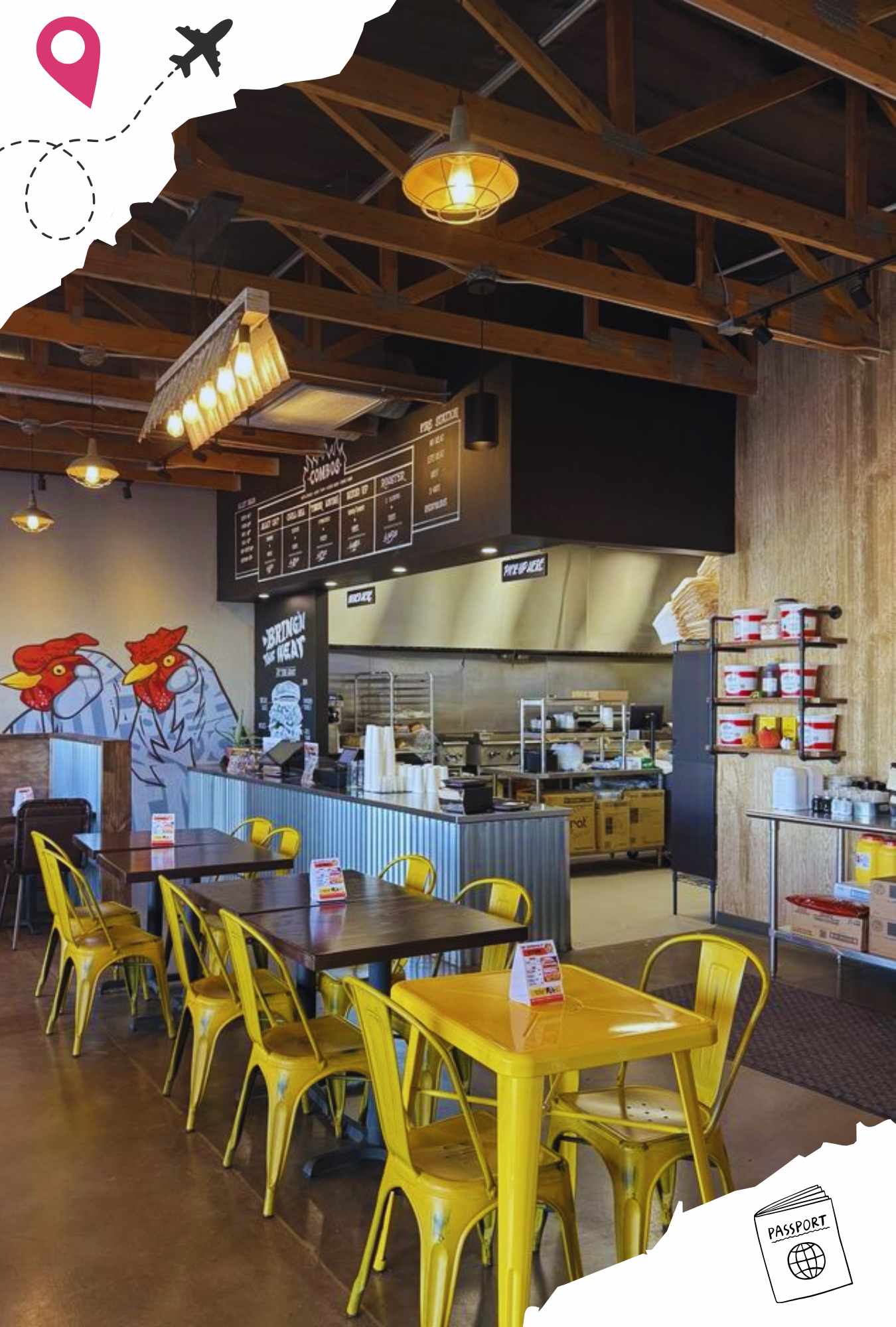 interior of hot chicken alley in Phoenix arizona