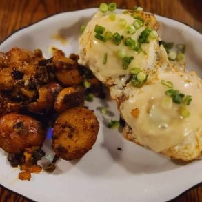breakfast at the sidewalk cafe in Richmond va