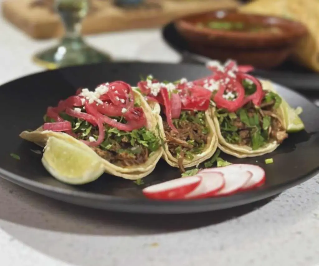 tacos at la Isabella in Tacoma washington