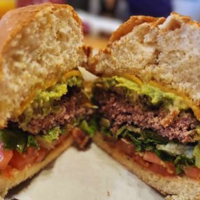 a burger at doug's day diner in fort Collins colorado