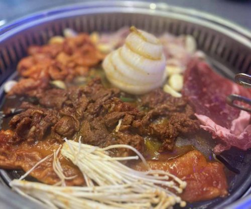 all you can eat Korean beef at Kpop in San antonio