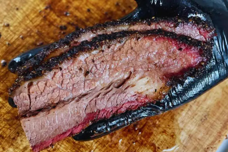 brisket at sweet smoke bbq in Milwaukee wisconsin