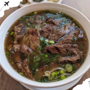 skirt steak pho at Fu Belly in Chandler Arizona