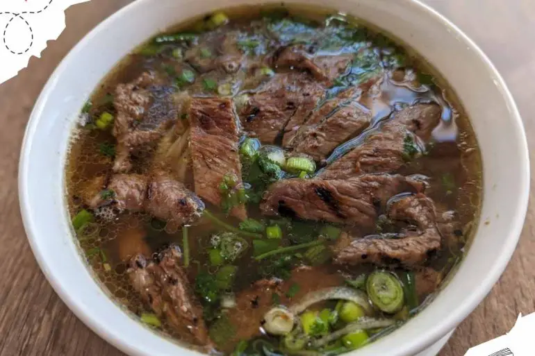 skirt steak pho at Fu Belly in Chandler Arizona