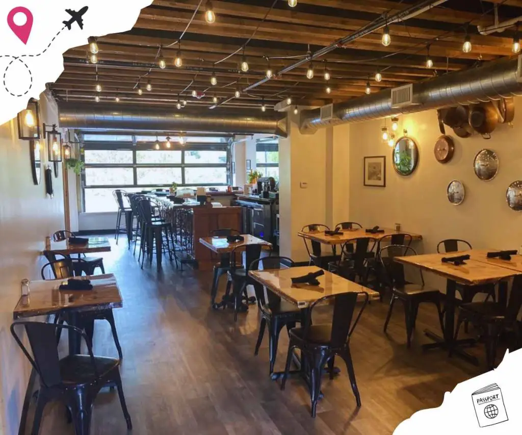 interior of brick n' mortar kitchen & catering in Heidelberg pennsylvania