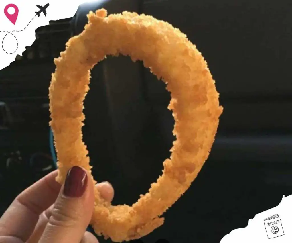 the perfect onion ring at weenie beenie's in Arlington virginia