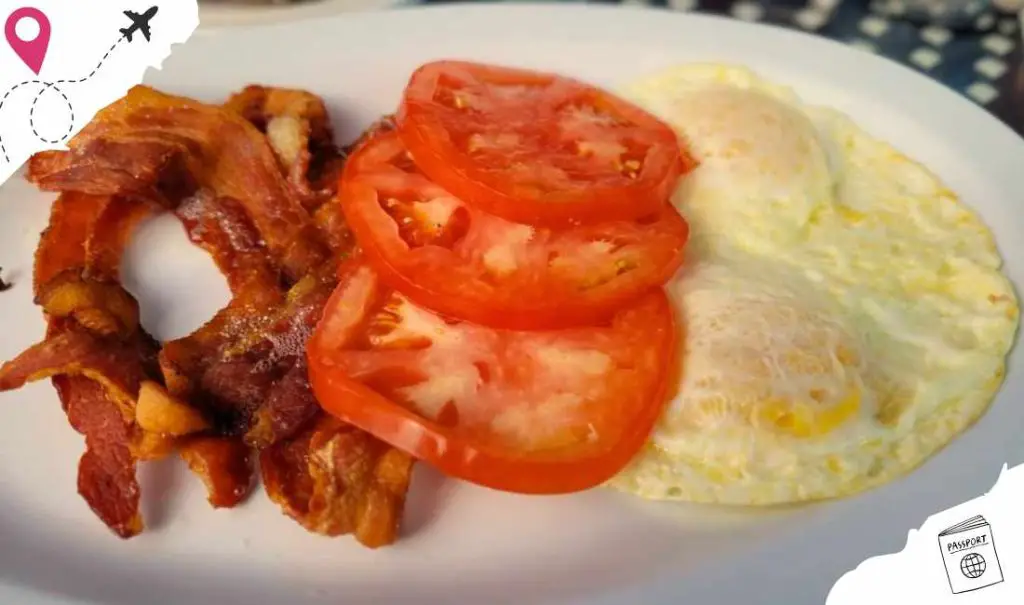 delicious breakfast at jp's bagel place in Hollywood, florida