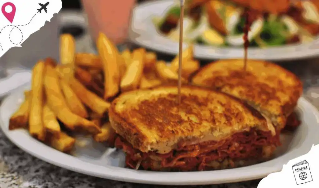 amazing Reuben sandwich at wedgewing's family restaurant