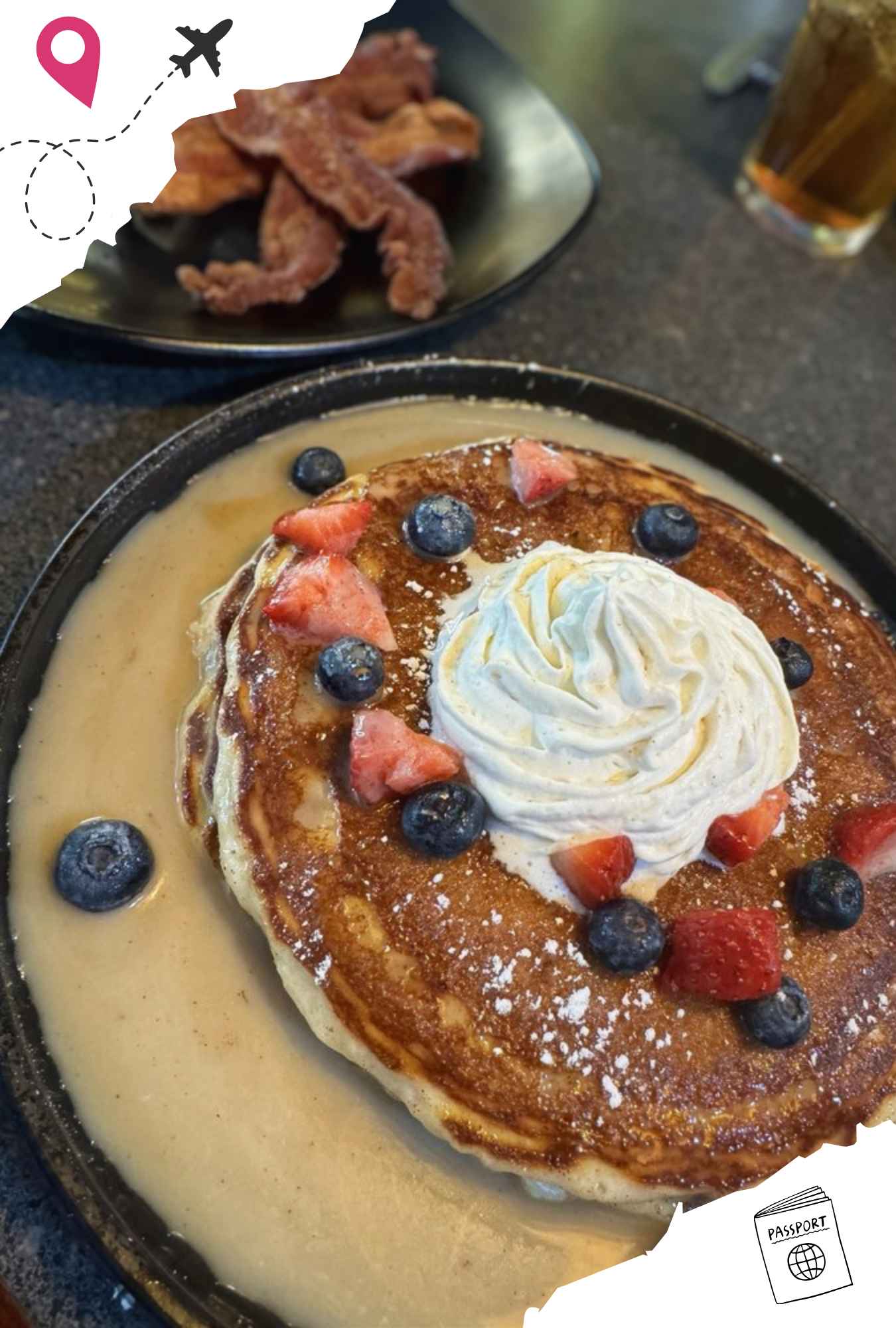 cinnamon Cream Pancakes at Good Morning Breakfast & Brunch in Louisville kentucky