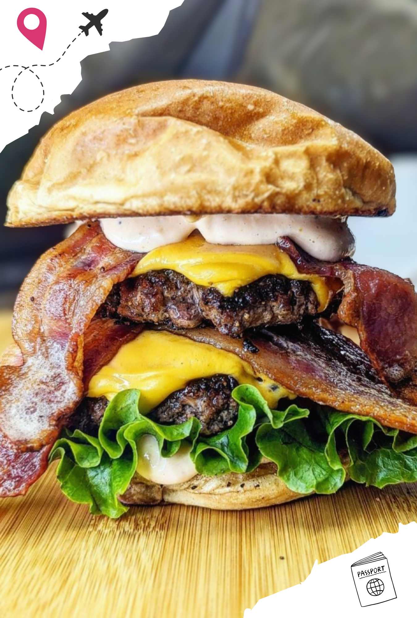 the narcissist hamburger at hen & heifer in Pomona california