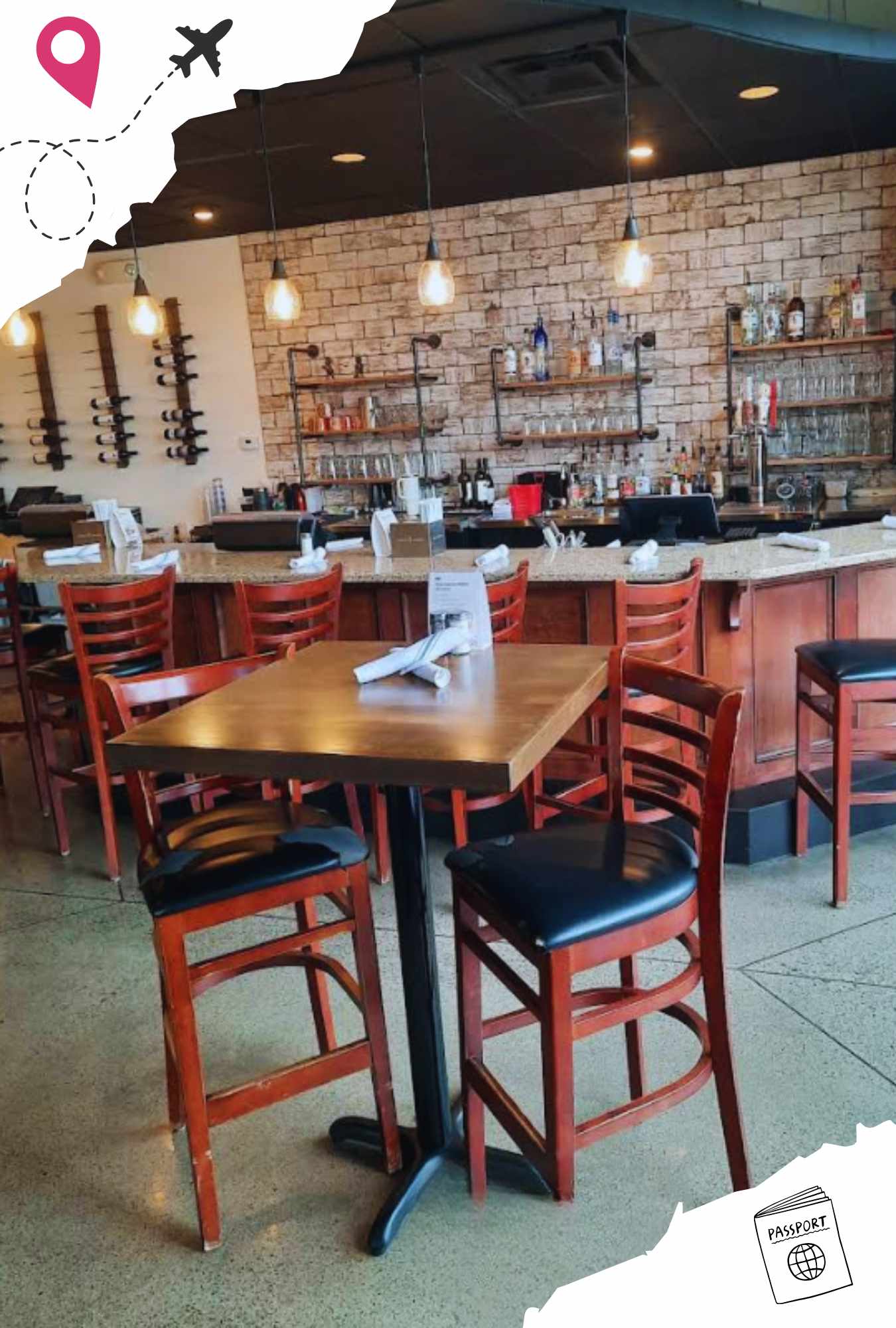 inside Maple Street pizza company in Wichita ks