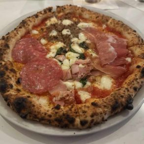 pizza at don Antonio in New York city, ny