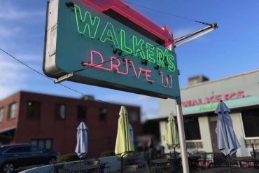 outside walker's drive in in Jackson mississippi