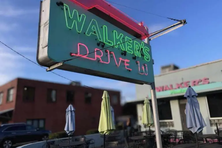 outside walker's drive in in Jackson mississippi
