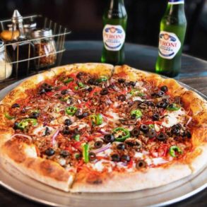 Pizza at the Wedge Pizzeria in Oklahoma City OK
