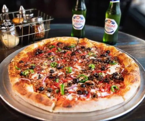 Pizza at the Wedge Pizzeria in Oklahoma City OK